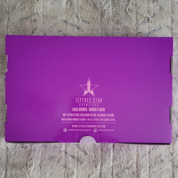 Soft Touch Lavender Hand Mirror Jeffree Star - Picture 10 of 13